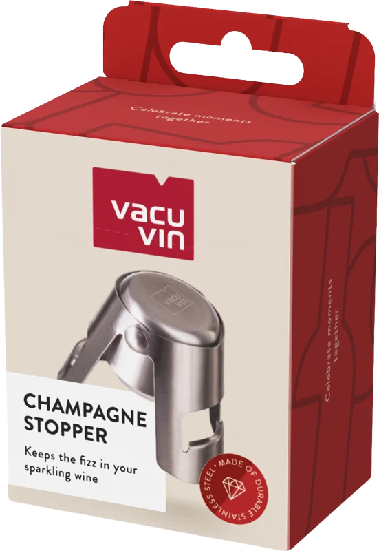 Vacu Vin Champagne Stopper Stainless Steel