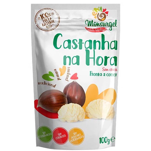 Monsurgel Castanha na Hora Chestnut Snack 100g