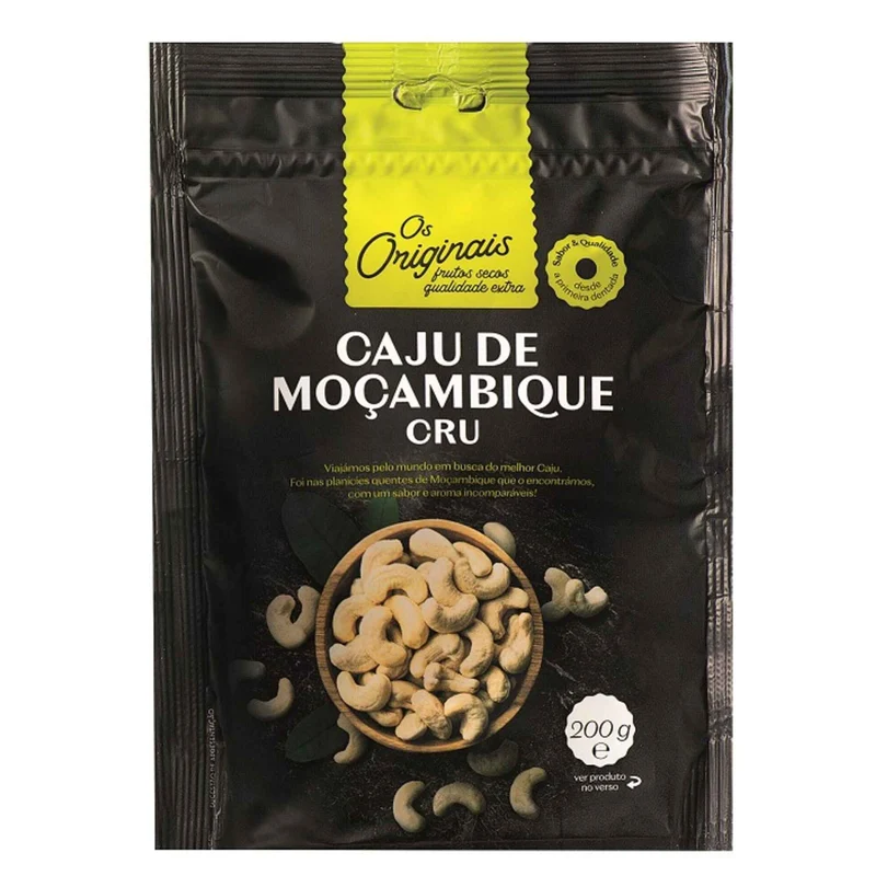 Os Originais Raw Cashews from Mozambique 200g