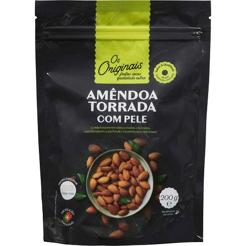 Os Originais Roasted Almonds with Skin 200g