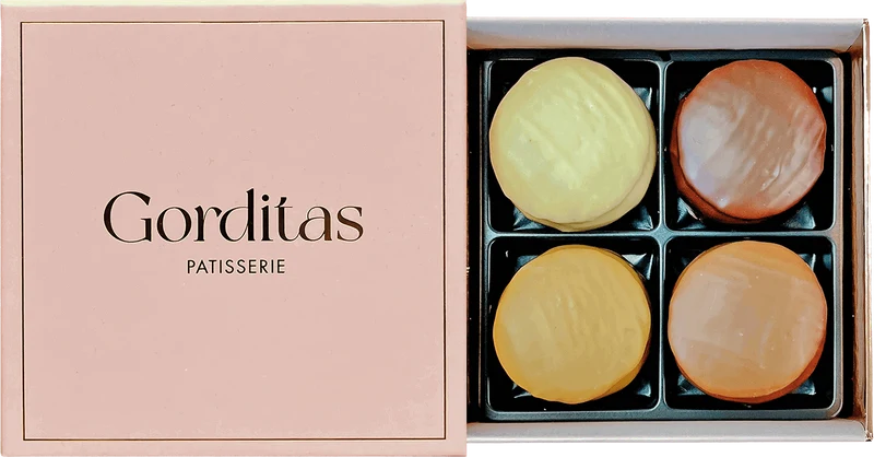 Gorditas Chocolate Alfajores (Box of 4)