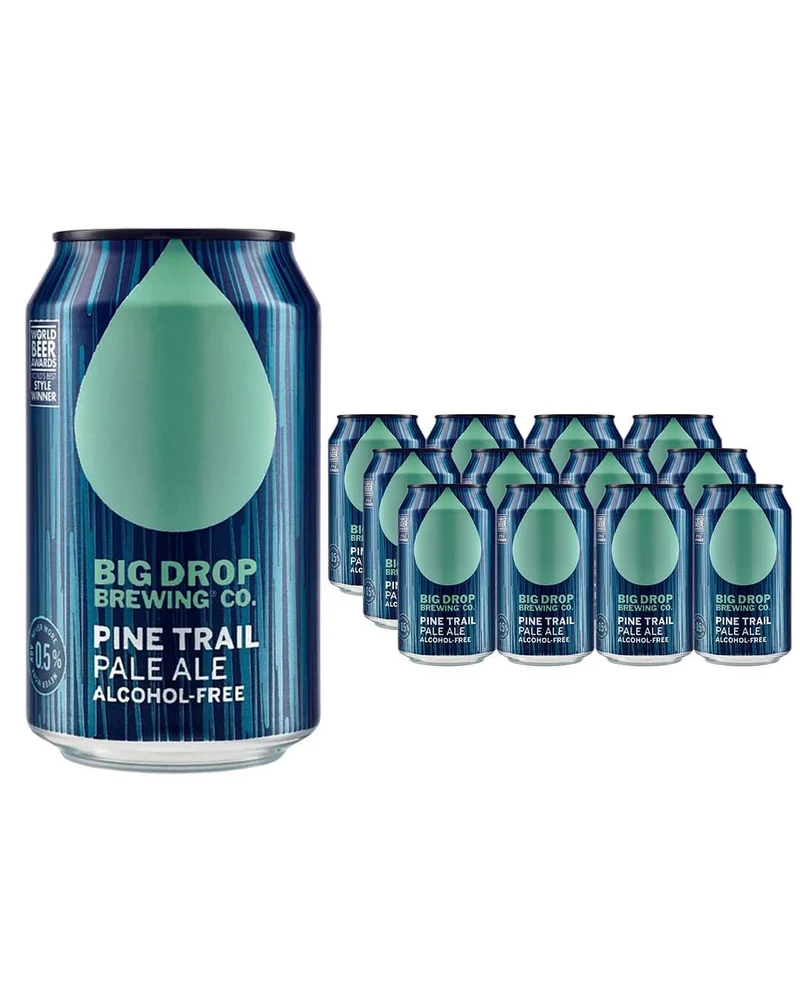 Big Drop Brewing Pine Trail Pale Ale Multipack, 12 x 330 ml