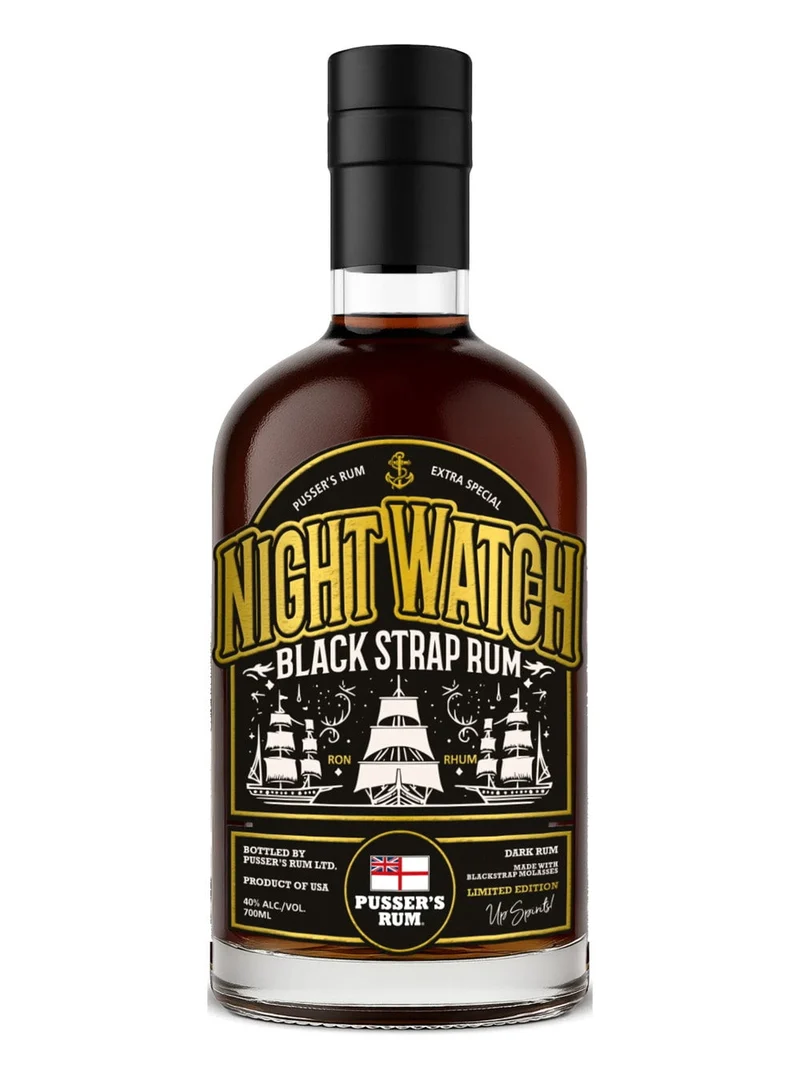 Pusser’s Night Watch Black Strap Rum, 70 cl