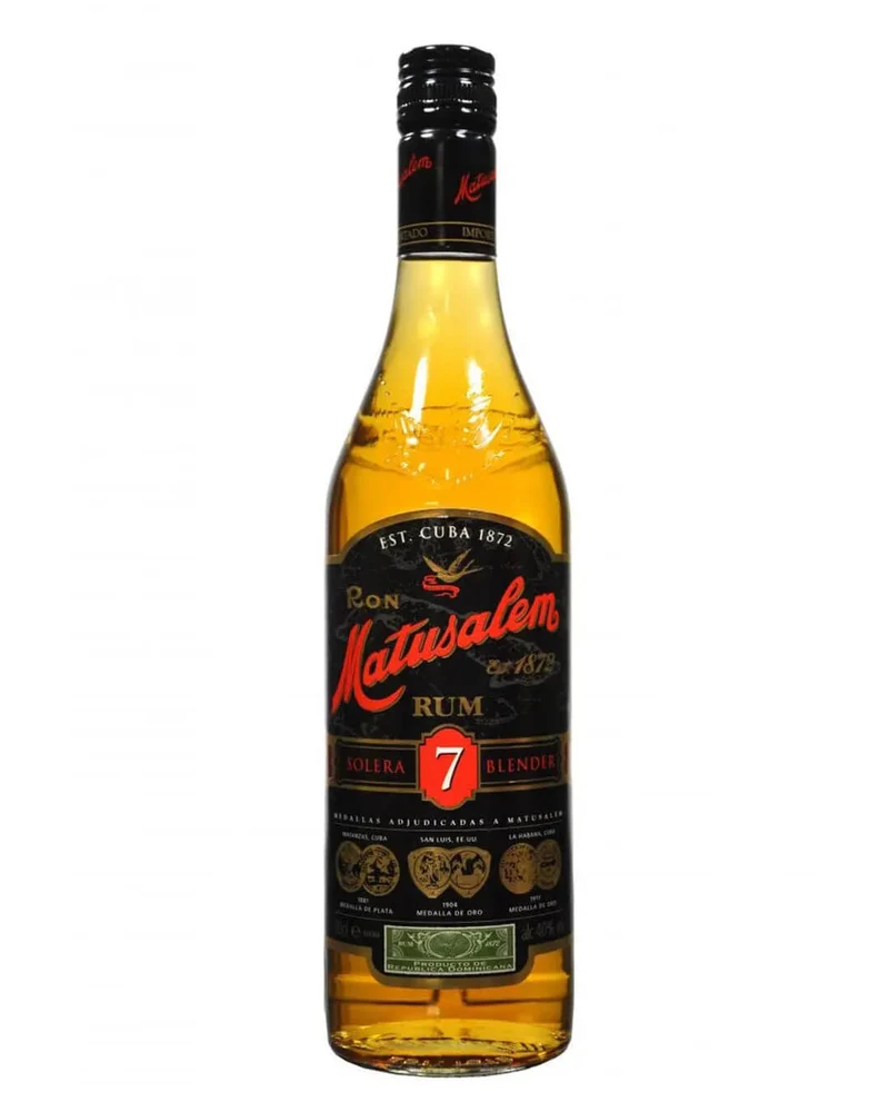 Matusalem Solera 7 Gold Rum, 70 cl