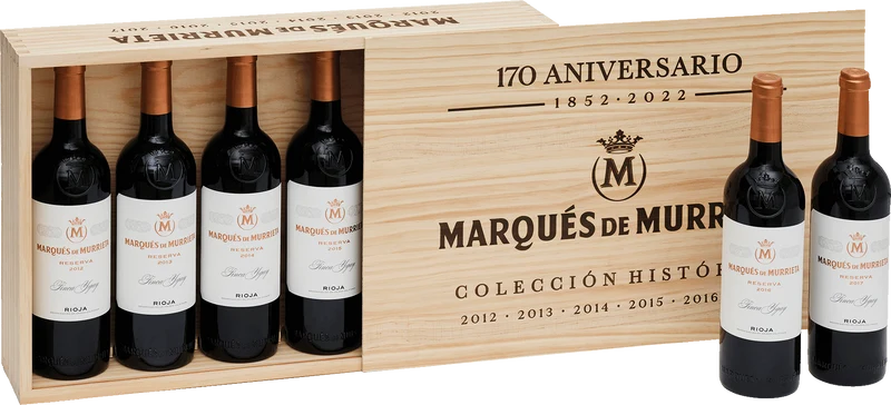 Marqués de Murrieta 170th Anniversary - 6 Bottle Gift Set