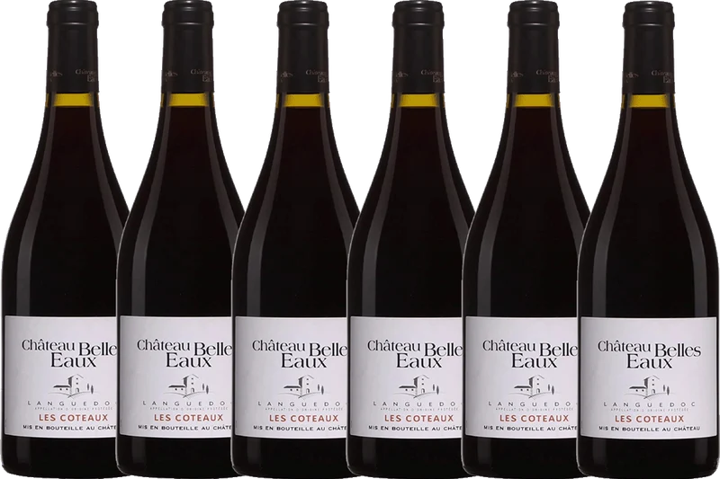 Château Belles Eaux Les Coteaux - 6 Bottle Wine Case