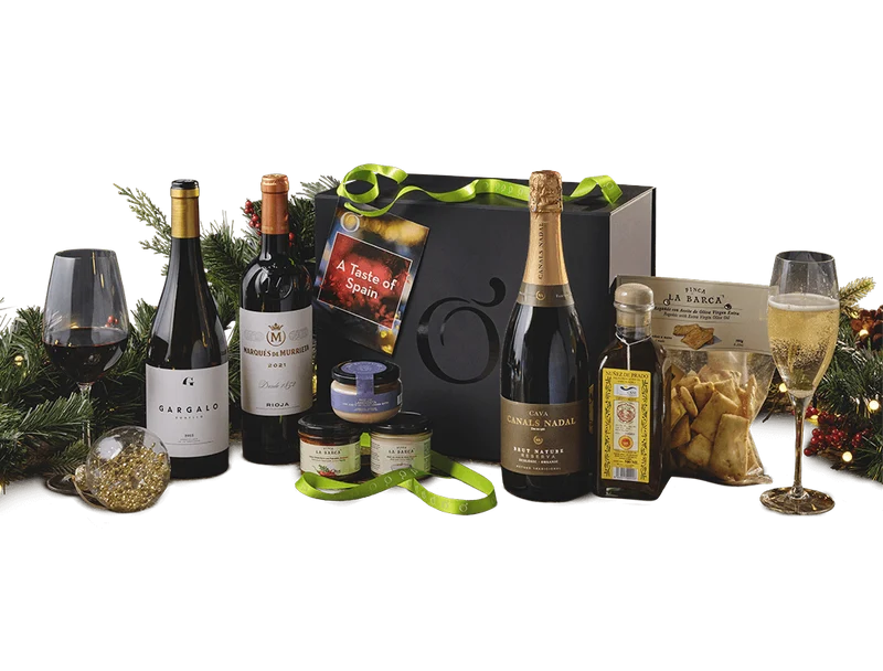 A Taste of Spain - Premium Spanish Wine & Gourmet Hamper Box