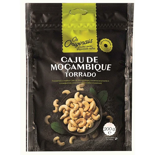 Os Originais Roasted Mozambique Cashews 200g