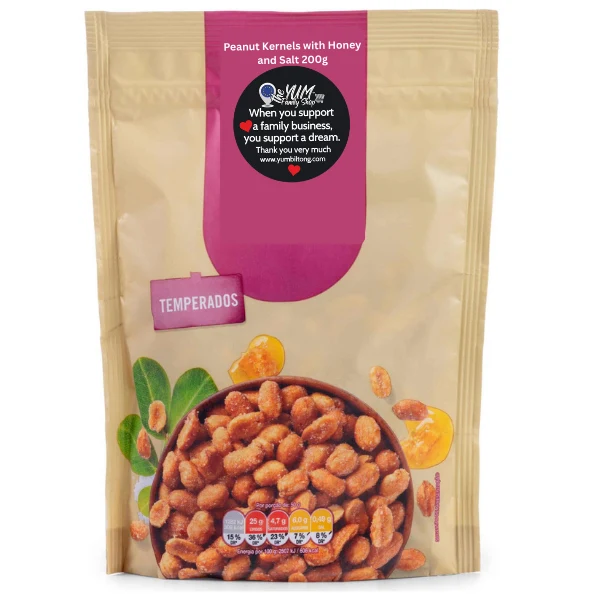 Peanut Kernels with Honey and Salt 200g