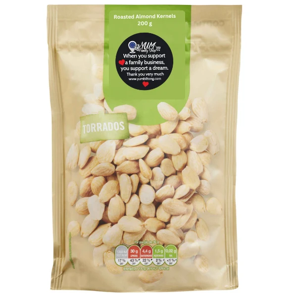 Roasted Almond Kernels 200g
