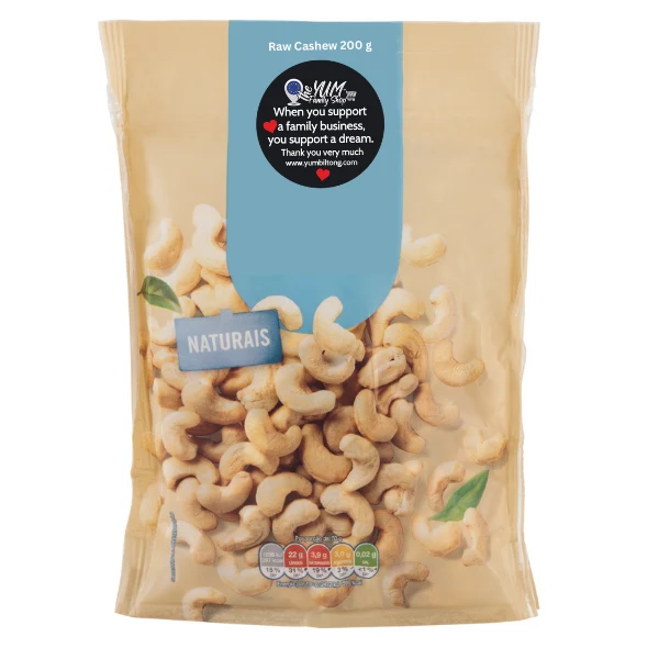 Raw Cashew Nuts 200g
