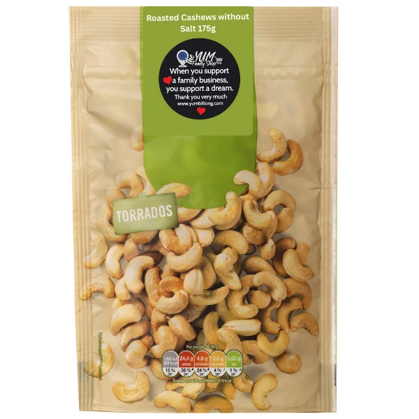Roasted Cashew Nuts without Salt 175g