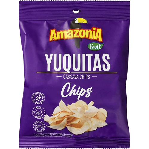 Amazonia Yuquitas Cassava Chips 57g