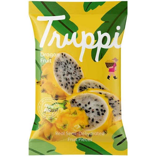 Truppi Organic Dehydrated Dragon Fruit 20g