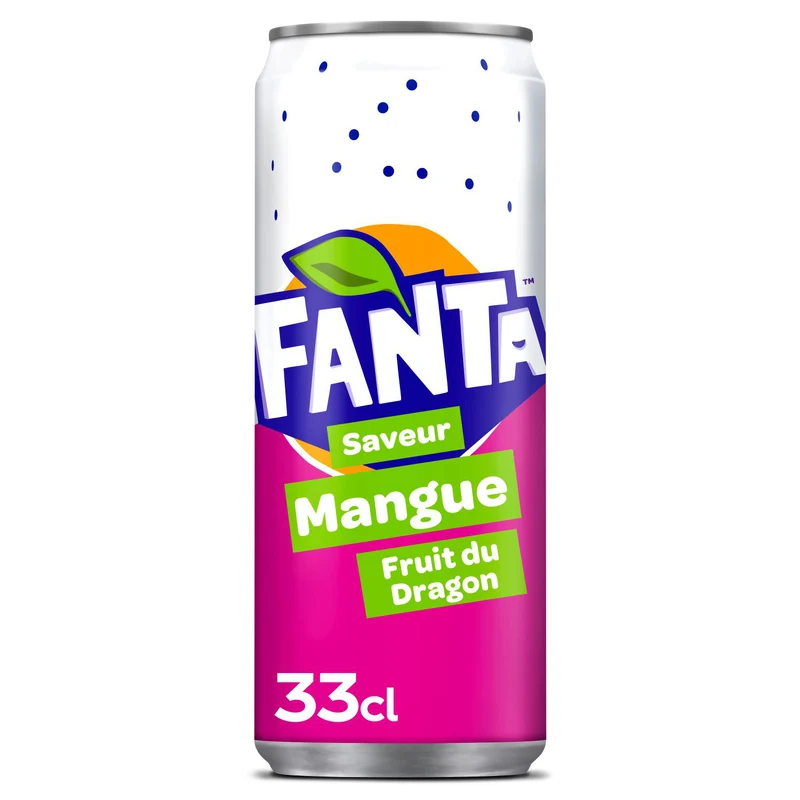 Fanta Mango and Dragon Fruit 330ml