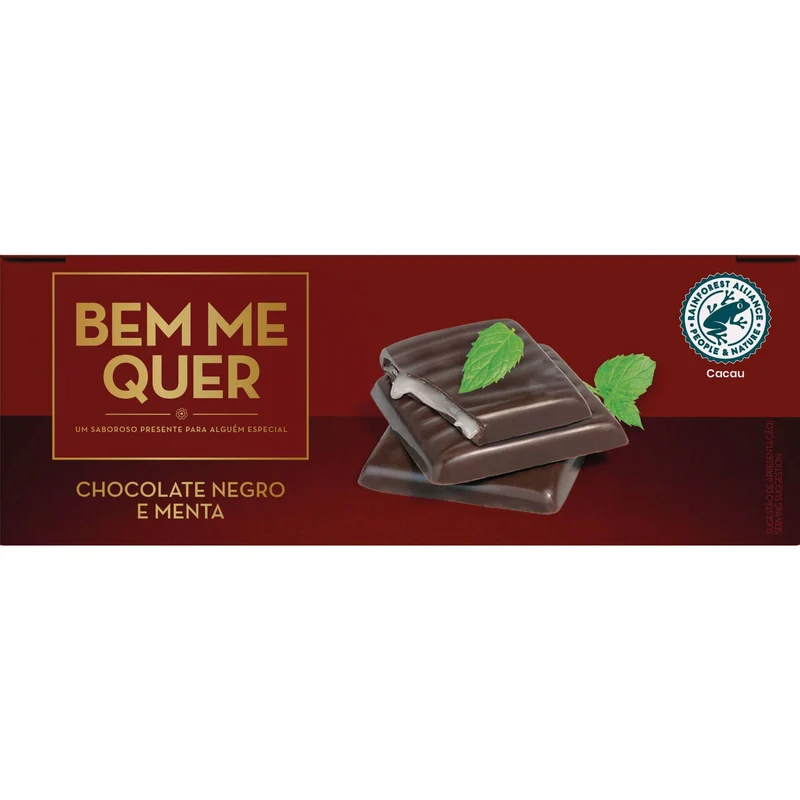 Bem Me Quer Dark Chocolate Mint Thins 180g