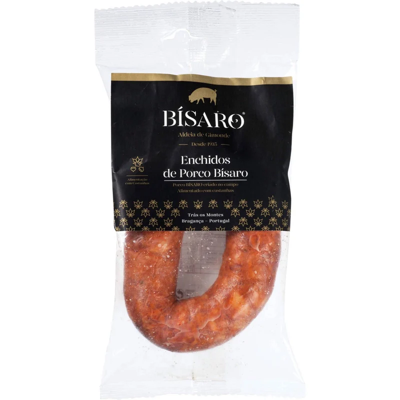 Bísaro Chouriça de Porco de Bragança Pork Sausage 160g