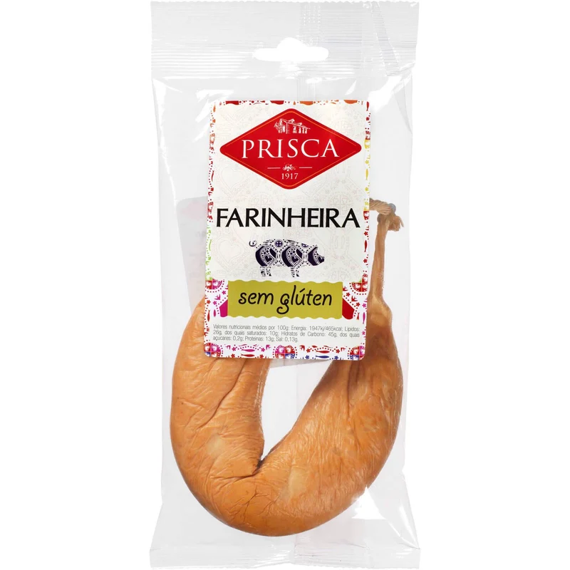 Prisca Farinheira Tradicional Gluten Free Smoked Sausage 180g