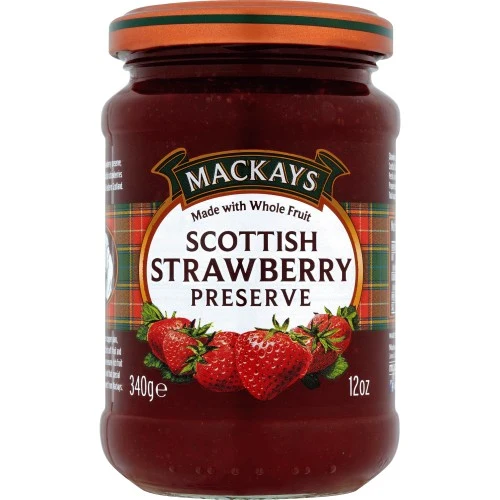 Mackays Scottish Strawberry Preserve 340g