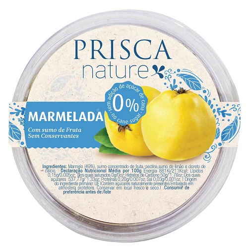 Prisca Marmelada Nature Quince Paste 250g