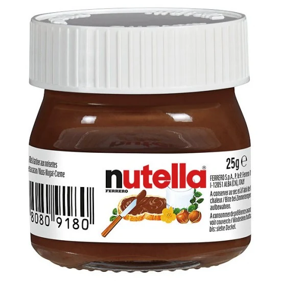 Nutella Hazelnut Spread with Cocoa 25g