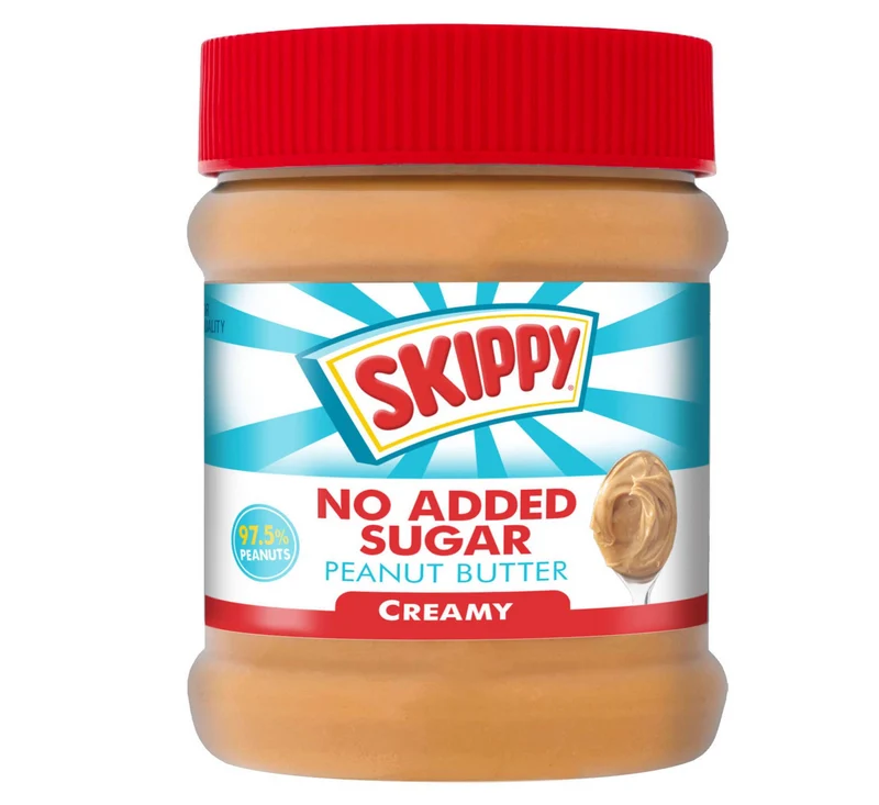 Skippy No Sugar Added Creamy Peanut Butter 340g