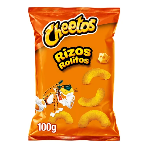 Cheetos Rizos Cheese Flavour Corn Snacks 100g