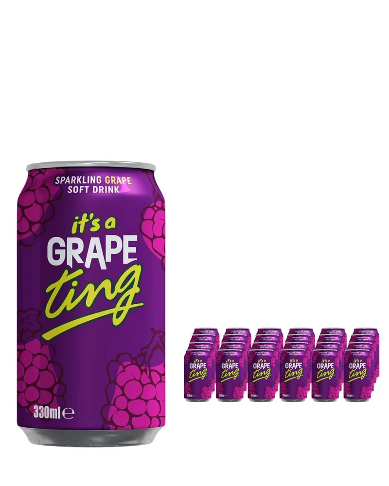 Ting Grape Can Multipack, 24 x 330 ml