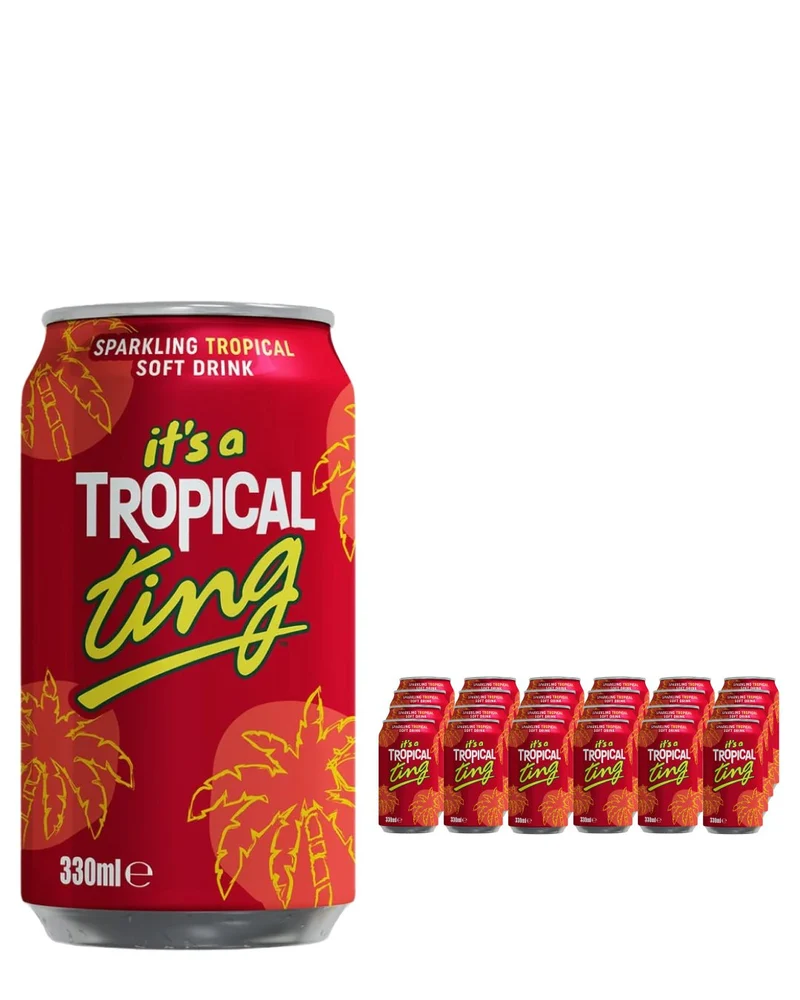 Ting Tropical Can Multipack, 24 x 330 ml