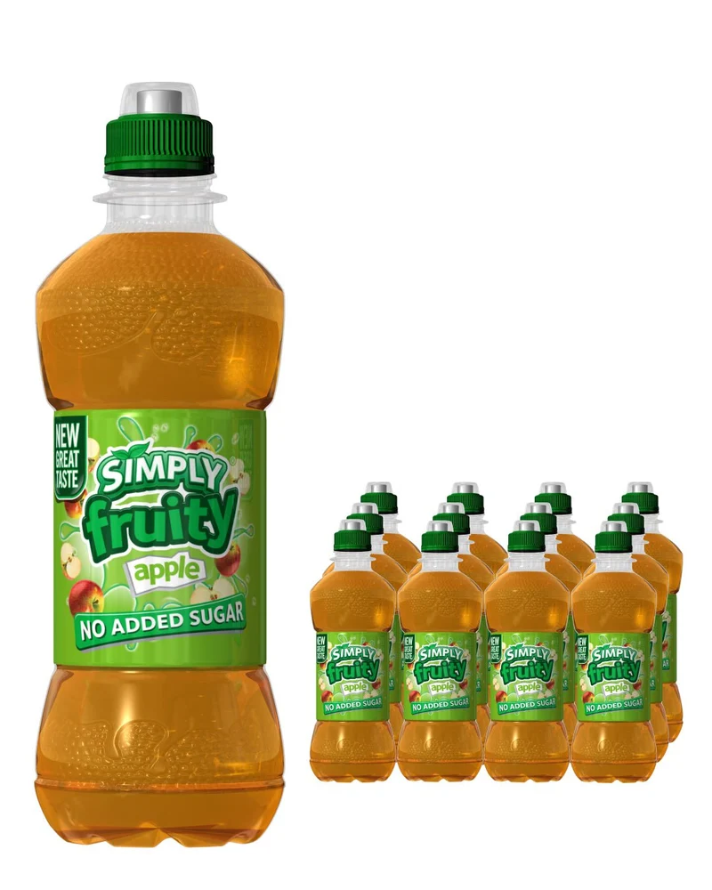 Simply Fruity Apple Juice Multipack, 12 x 330 ml