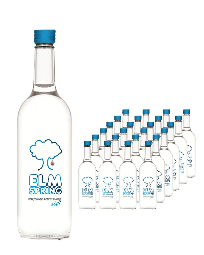 Elm Spring Still Water Glass Bottle Multipack, 24 x 330 ml