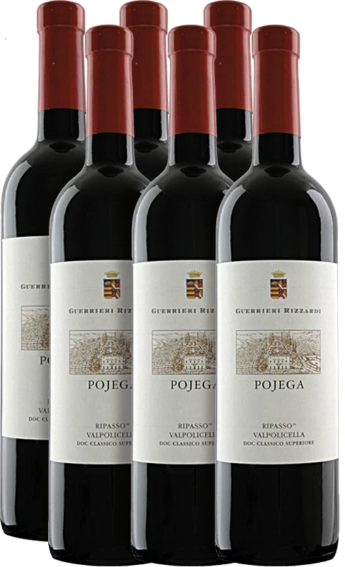 Rizzardi Pojega Ripasso - 6 Bottle Wine Case
