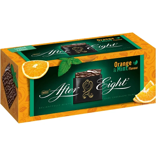 After Eight Orange and Mint Dark Chocolate Thins 200g