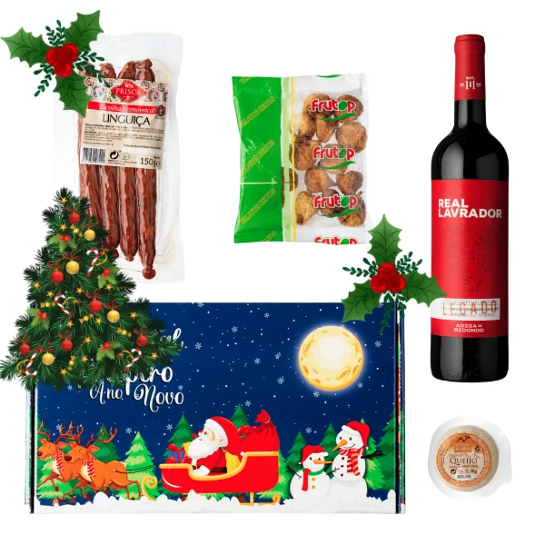 Legacy Alentejo Red Wine and Cheese Christmas Hamper