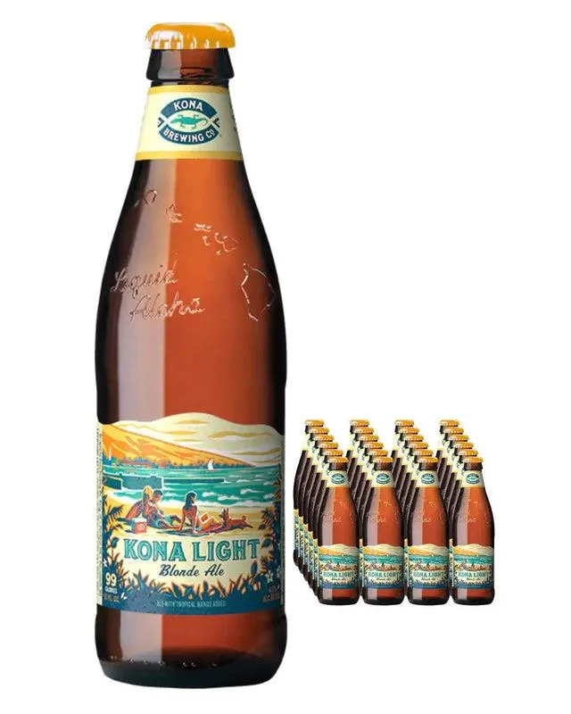 Kona Light Blonde Ale Multipack, 24 x 355 ml