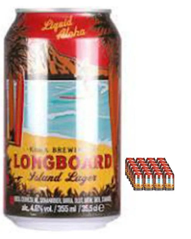 Kona Longboard Lager Can Multipack, 24 x 330 ml