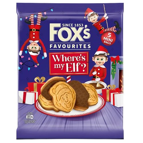 Fox's Favourites Where's My Elf? 5 x 20g