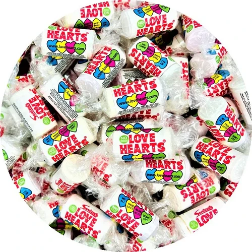 Swizzels Love Hearts Mini Rolls