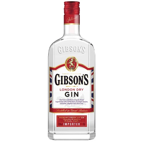 Gibson's London Dry Gin 700ml Bottle 37.5% ABV