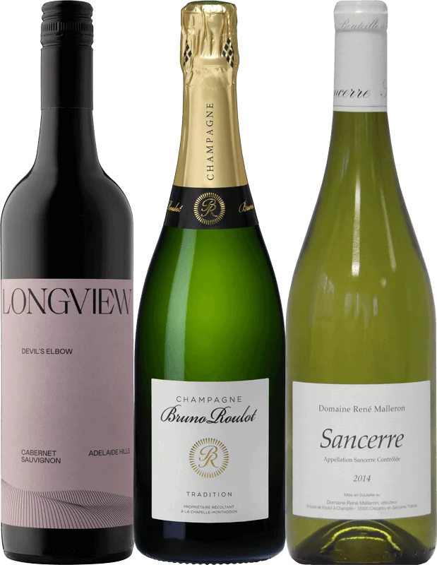 The Ultimate Christmas Day Wines - 3 Bottle Mixed Wine Case