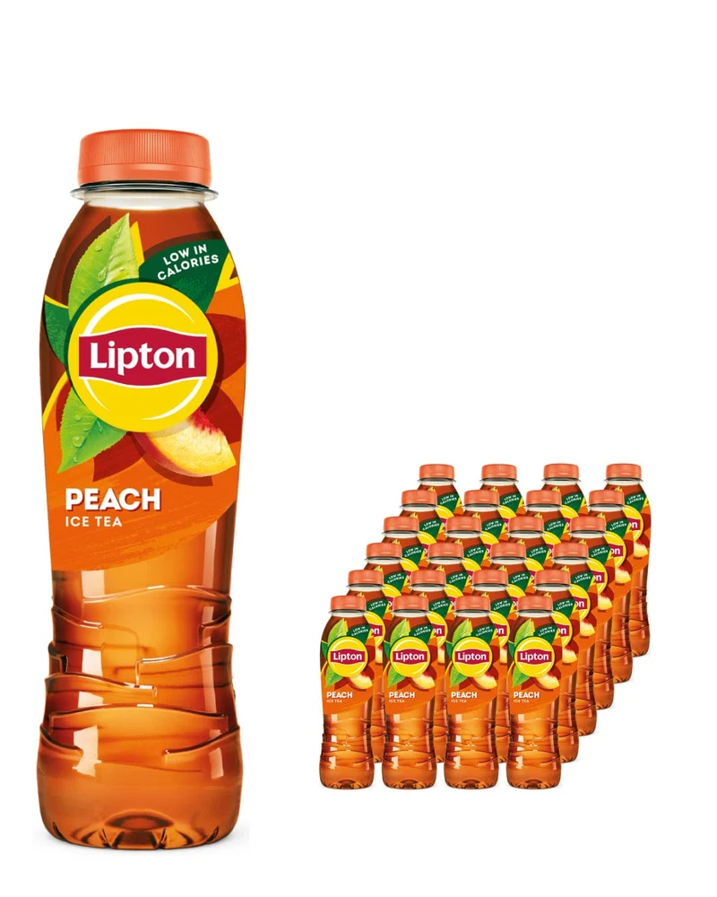 Lipton Peach Flavour Ice Tea Multipack, 24 x 500 ml