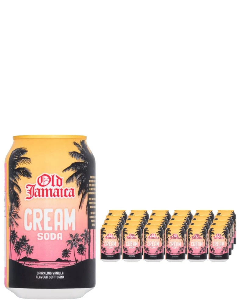 Old Jamaica Cream Soda Can Multipack, 24 x 330 ml