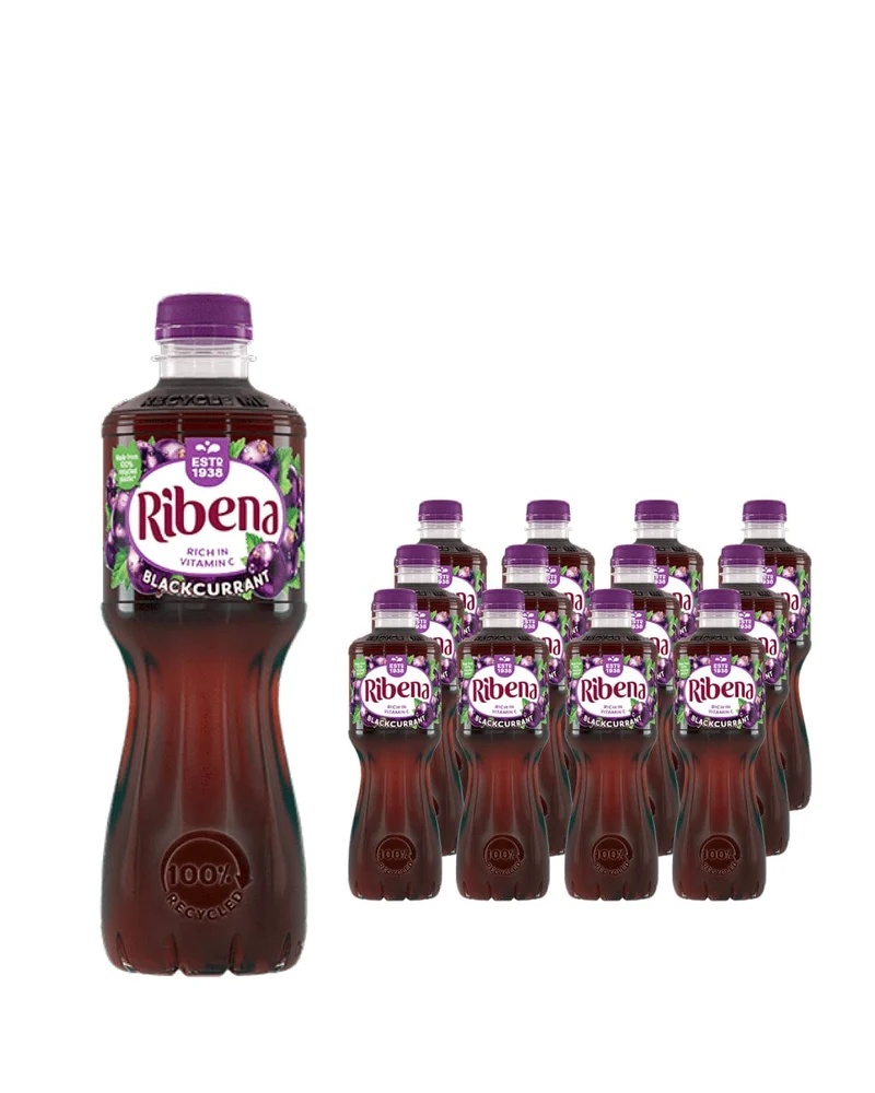 Ribena Blackcurrant Juice Drink Multipack, 12 x 500 ml