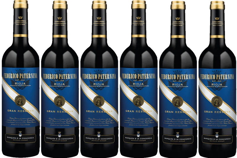 Federico Paternina Gran Reserva Rioja - 6 Bottle Wine Case