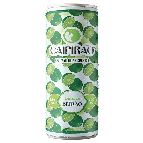Licor Beirão Caipirão Ready to Drink Cocktail 250ml Can 5.5% ABV