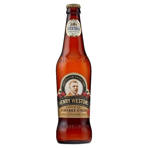 Henry Westons Vintage Cider 500ml Bottle 8.2% ABV