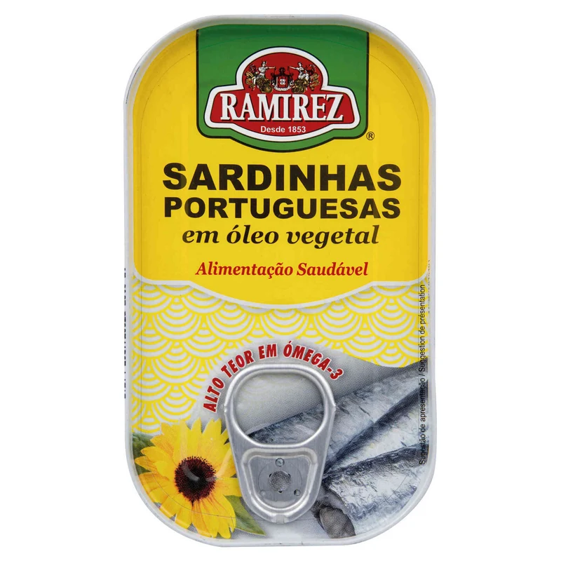 Ramirez Portuguese Sardines in Vegetable Oil 125g