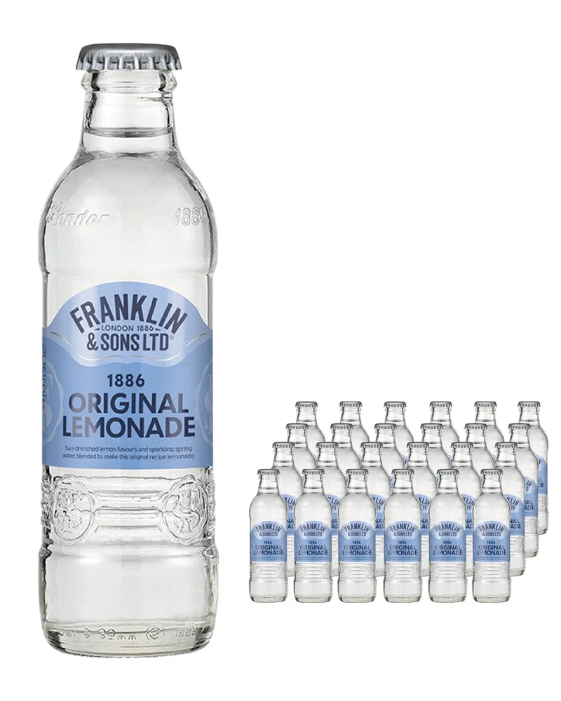 Franklin & Sons Premium Lemonade Multipack, 24 x 200 ml