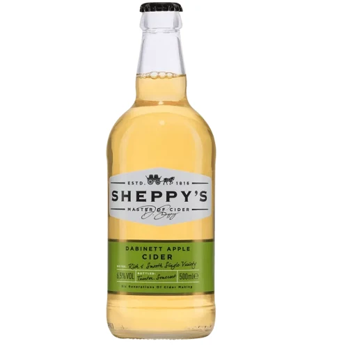 Sheppy's Dabinett Cider 500ml Bottle 6.5% ABV