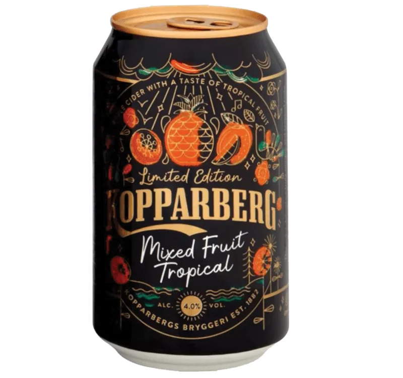 Kopparberg Mixed Fruit Tropical Cider 24 x 500ml Cans 5.4% ABV